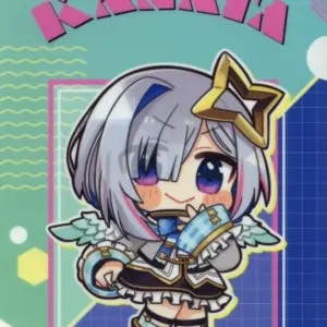 Clear File Amane Kanata Mini Character Virtual Youtuber Hololive Joypolis Fancy
