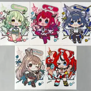 Clear File Hololive English -Promise- A4 5-Piece Set Virtual Youtuber City F/S-M