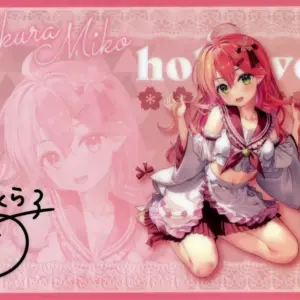 Desk Mat Sakura Miko Visual Virtual Youtuber Hololive Lottery Ripito Award F/S-M