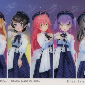 Anime Trading Card/Hololive Blue Journey Dawn Song Aurora Clear Card 35 Yuzuki C