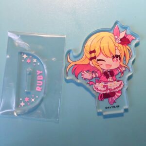Ruby Favorite Girl Exhibition Mini Character Acrylic Stand Figure F/S-M503 from