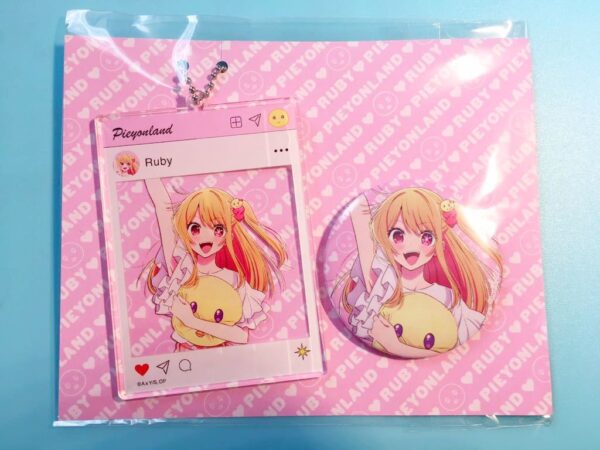 Ruby Favorite Girl Limited Anime Japan Animejapan 2023 Kadokawa Can Badge Acryli