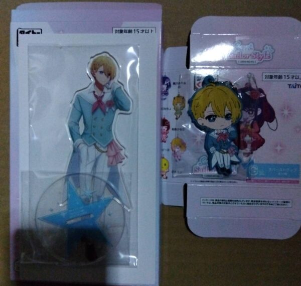Taito Lottery Favorite Sweet Sailor Styledrawn Acrylic Stand G Rubber Strap Aqua