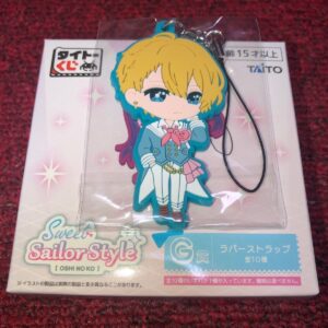Taito Lottery Favorite Sweet Sailorg Prize Rubber Strap Aqua F/S-M503 from japan
