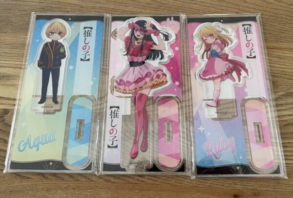 Favorite Girl Acrylic Stand Acsta Hoshino I Ruby Aqua Seven-Eleven F/S-M503 from