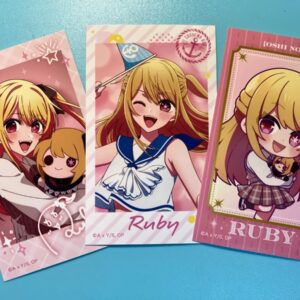 Ruby Favorite Animate Only Shop Mini Bromide F/S-M503 from japan Rare  Good cond