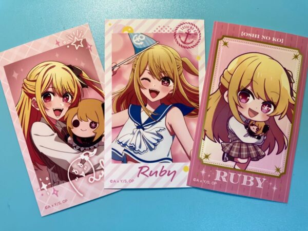 Ruby Favorite Animate Only Shop Mini Bromide F/S-M503 from japan Rare  Good cond