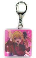 Used Keychain Ruby Lenticular Favorite Girl Exhibition Shine And Shadow F/S-M503