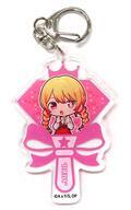 Used Keychain Hoshino Rumii Ruby Lover Red Tokyo Tower Penlight-Type Acrylic F/S