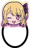 Used Accessories Non-Metal Ruby Hair Tie Favorite Girl F/S-M503 from japan Rare