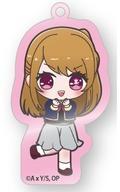 Used Keychain Ruby Favorite Acrylic F/S-M503 from japan Rare  Good condition