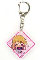Used Keychain Ruby ​​Uniform Favorite Girl Chiafure Acrylic F/S-M503 from japan