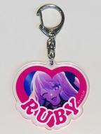 Used Keychain Ruby C - Heart Re Shazam Favorite Ko Pop Up Store In Shibuya Modi