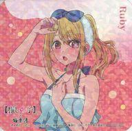 Used Coaster Ruby Sauna Ver./Holo Original Favorite No Ko Gokurakuyu Raku Spa Ho