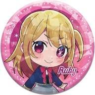 Used Badge Pins Ruby A Favorite Girl Kiratto Can F/S-M503 from japan Rare  Good
