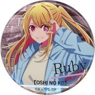 Used Badge Pins Hoshino Rumii Ruby Favorite Girl Character Collection F/S-M503 f