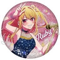 Used Badges Bin'S Ruby Glitter Can Badge Twinkle Star Favorite F/S-M503 from jap