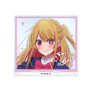 My Favorite Ruby Big Acrylic Stand Warehouse F/S-M503 from japan Rare  Good cond