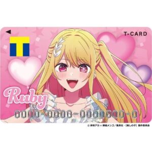 Favorite Girl Hoshino Ruby T Card V Pointregistered F/S-M503 from japan Rare  Go