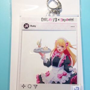 Ruby'S Favorite Sweets Paradise Sns-Style Acrylic Keychain / Hoshino Aqua Ruby A