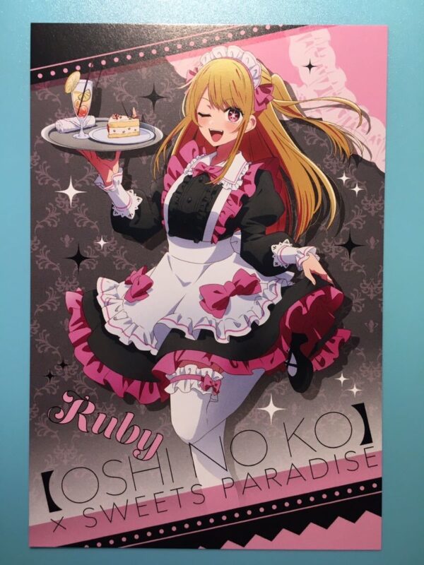 Ruby Favorite Sweets Paradise Bonus Postcard / Hoshino Aqua Kana Arima F/S-M503