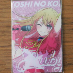 Favorite Wafers V 11 Ruby Visual Card F/S-M503 from japan Rare  Good condition