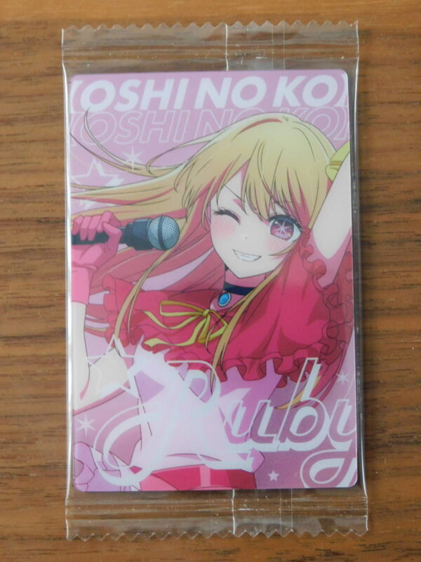 Favorite Wafers V 11 Ruby Visual Card F/S-M503 from japan Rare  Good condition