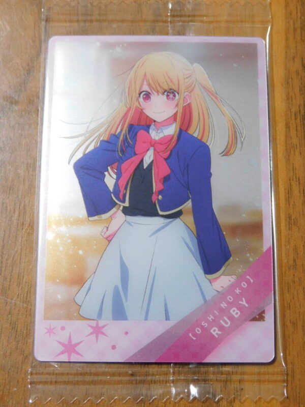 Favorite Wafers C 17 Ruby Character Card F/S-M503 from japan Rare  Good conditio