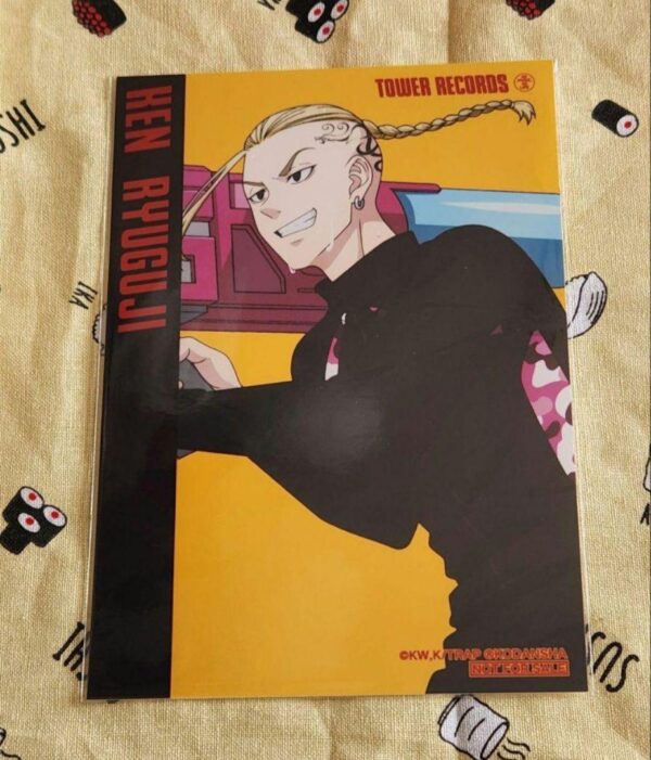 Tokyo Revengers Tower Records Water Gun Bonus Ryuguji Ken F/S-M501 from japan Ra