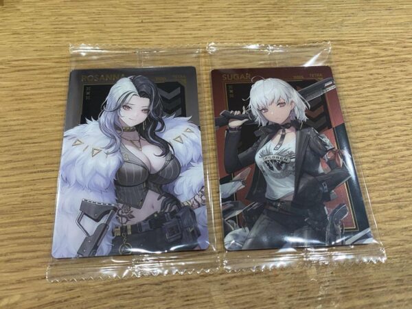 Goddess Of Victory Nikke Wafer 3 Card Set 2 F/S-M501 from japan Rare  Good condi