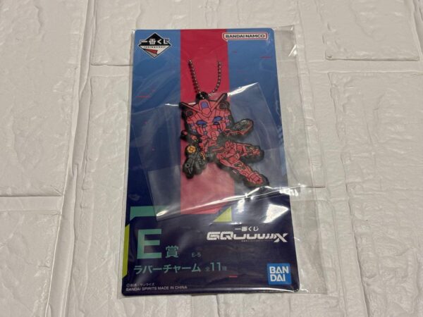 Mobile Suit Gundam Zeek Axe Red Rubber Strap F/S-M503 from japan Rare  Good cond