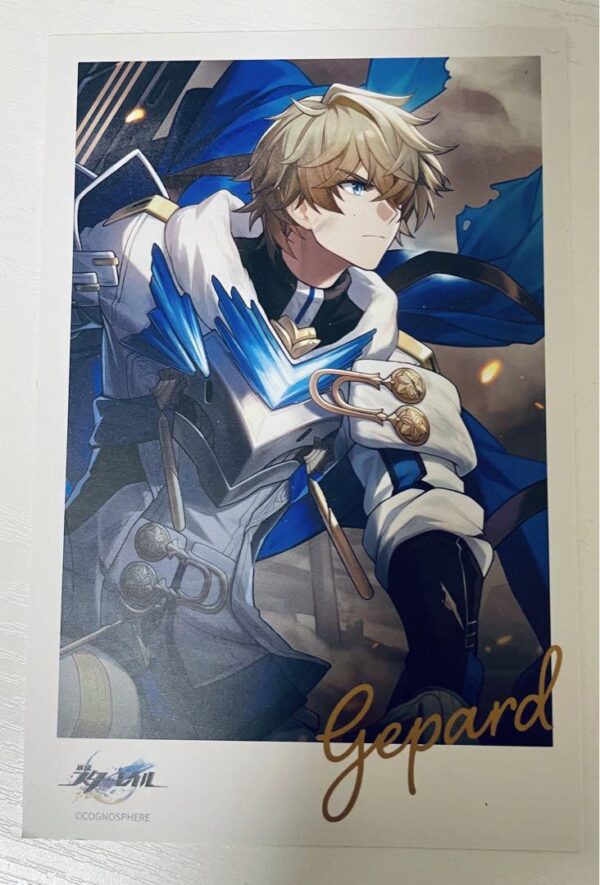 Limited Edition Immediate Collapse Star Rail Jeppard Postcard Winter Comiket Off