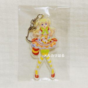 Pripara Yumegawa Yui Rascal Acrylic Keychain F/S-M501 from japan Rare  Good cond