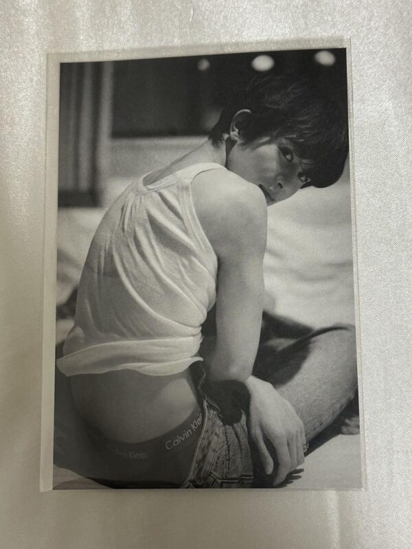 Kusagawa Takuya Photo Book Tsujitsu Postcard F/S-M501 from japan Rare  Good cond