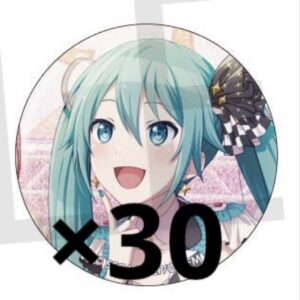 Project Seka Glitter Can Badge 31B Hatsune Miku Momo 30 Pieces F/S-M501 from jap