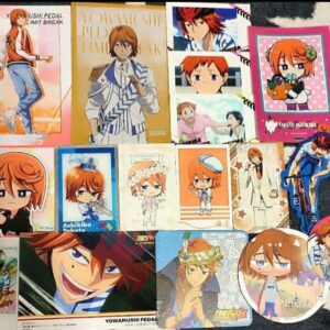 Yowamushi Pedal Ashikiba Takuto Postcard Coaster Sticker Paper Set F/S-M501 from