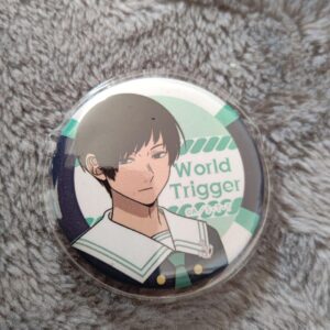 World Trigger Can Badge F/S-M501 from japan Rare  Good condition