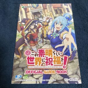 Pachislot Booklet Konosuba F/S-M503 from japan Rare  Good condition