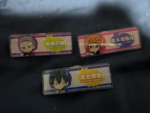 Yowamushi Pedal Name Batch F/S-M501 from japan Rare  Good condition