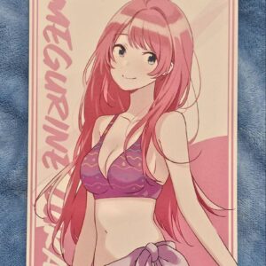 Megurine Luka Postcard Bonus Hatsune Miku Summer Party Fly F/S-M501 from japan R