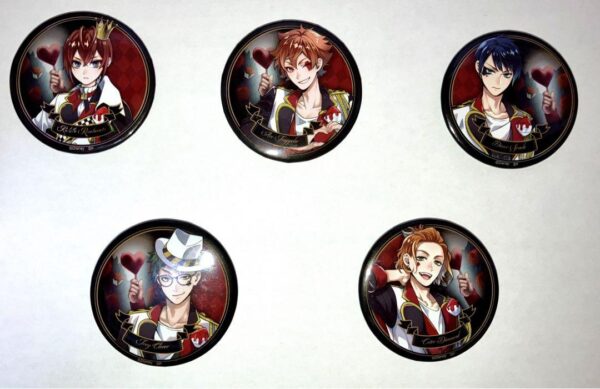 Twisted Wonderland Can Magnet Heartslabur F/S-M503 from japan Rare  Good conditi