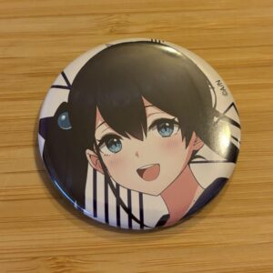 Nijisanji Niji Festival 2023 Can Badge Haruka Onomachi F/S-M501 from japan Rare