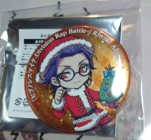 Hypnosis Microphone Illumination Food Festival Azalea Forest Rosho Can Badge F/S