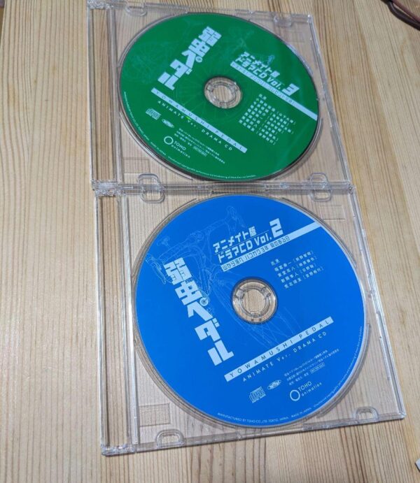 Yowamushi Pedal Animate Version Vpl.2.3 F/S-M501 from japan Rare  Good condition