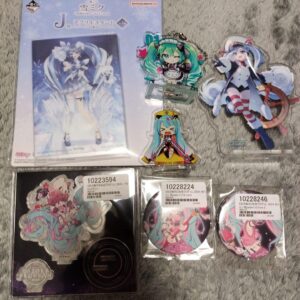 Hatsune Miku Yuki Lottery Acrylic Stand Can Badge Night Sky Project Tsutenkaku F
