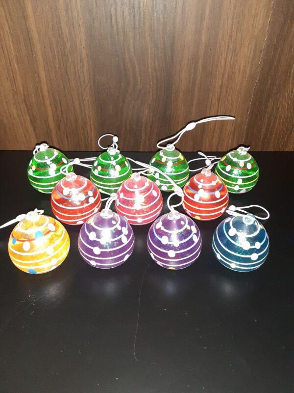 Colorful Yo-Yo Charms Set Of 11 F/S-M503 from japan Rare  Good condition