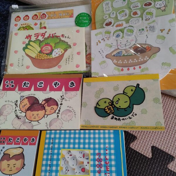 Showa Retro Notepad Letter Set Bulk Sale F/S-M501 from japan Rare  Good conditio
