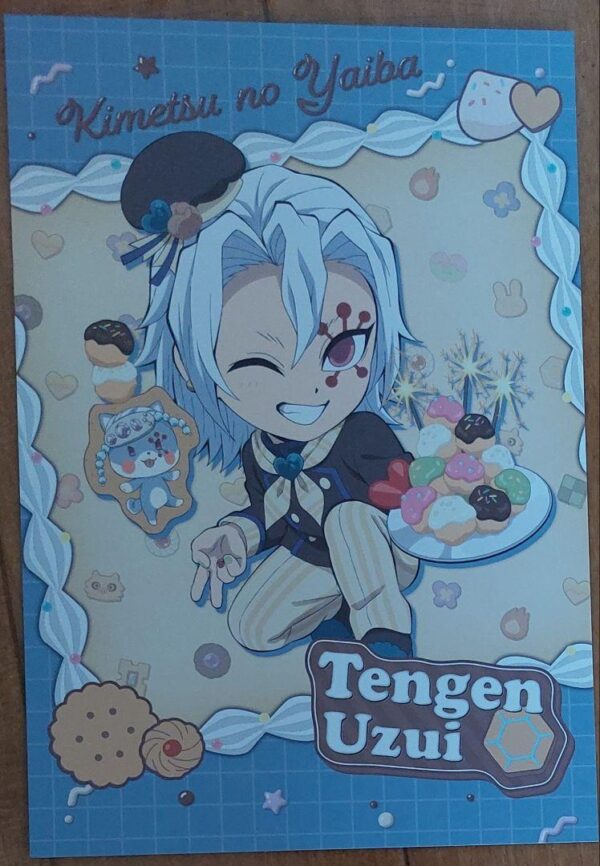 Demon Slayer Valentine'S Day 2025 Postcard Uzui Tengen F/S-M501 from japan Rare
