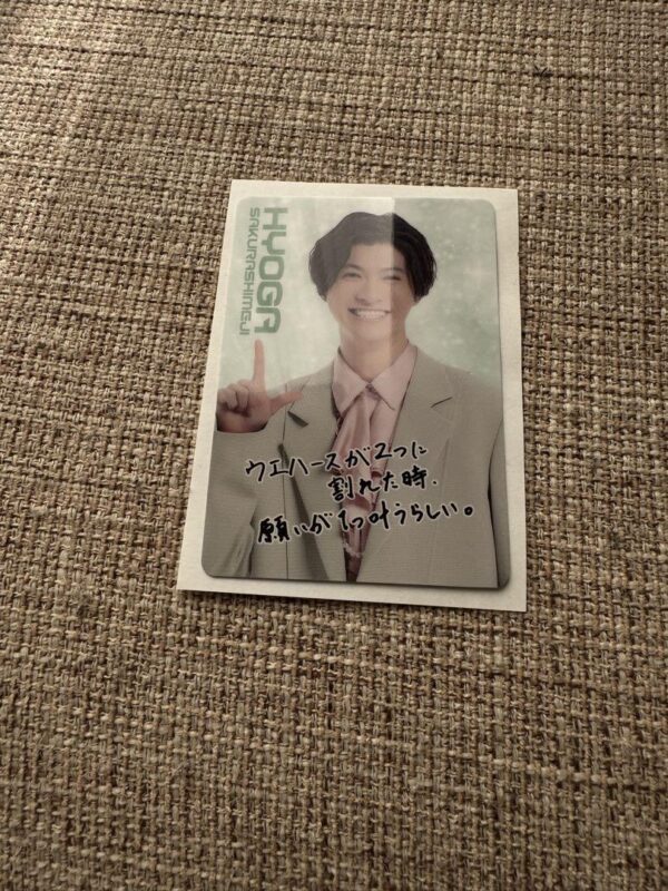 Ebidan Wafer Sakura Shimeji Takada Higa F/S-M501 from japan Rare  Good condition