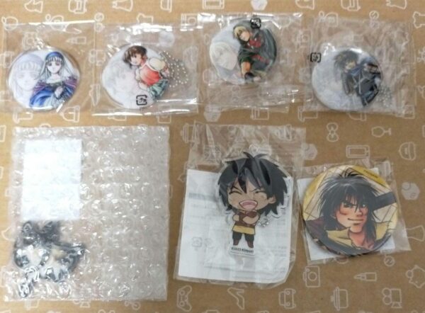 Fantasy Suikoden Ii Scratch Gacha F/S-M501 from japan Rare  Good condition